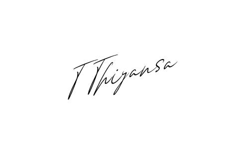T Thiyansa name signature
